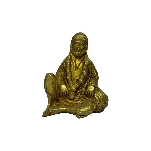 Untitled - July 02, 2026 at 16.13.39 (4) Brass Finish Sai Baba Idol for Home, Office & Pooja