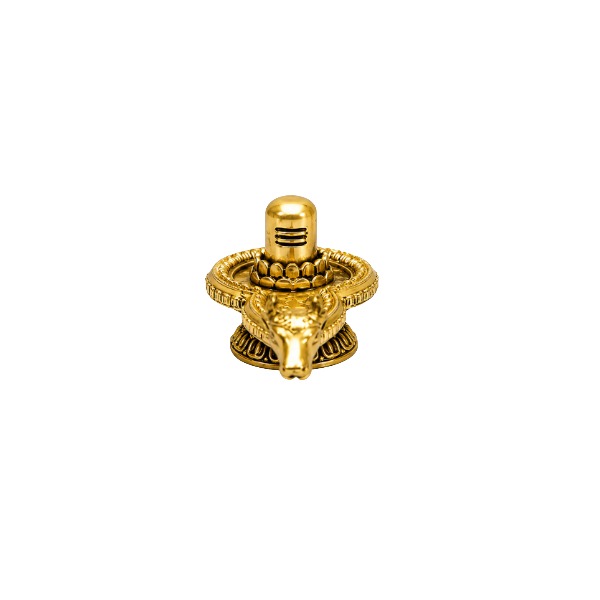 Shreeji vastu1-1 Brass Shivling with Nandi